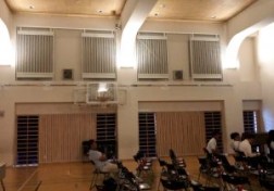 小学校にもF-CON(光冷暖)