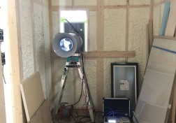 N様邸 気密測定